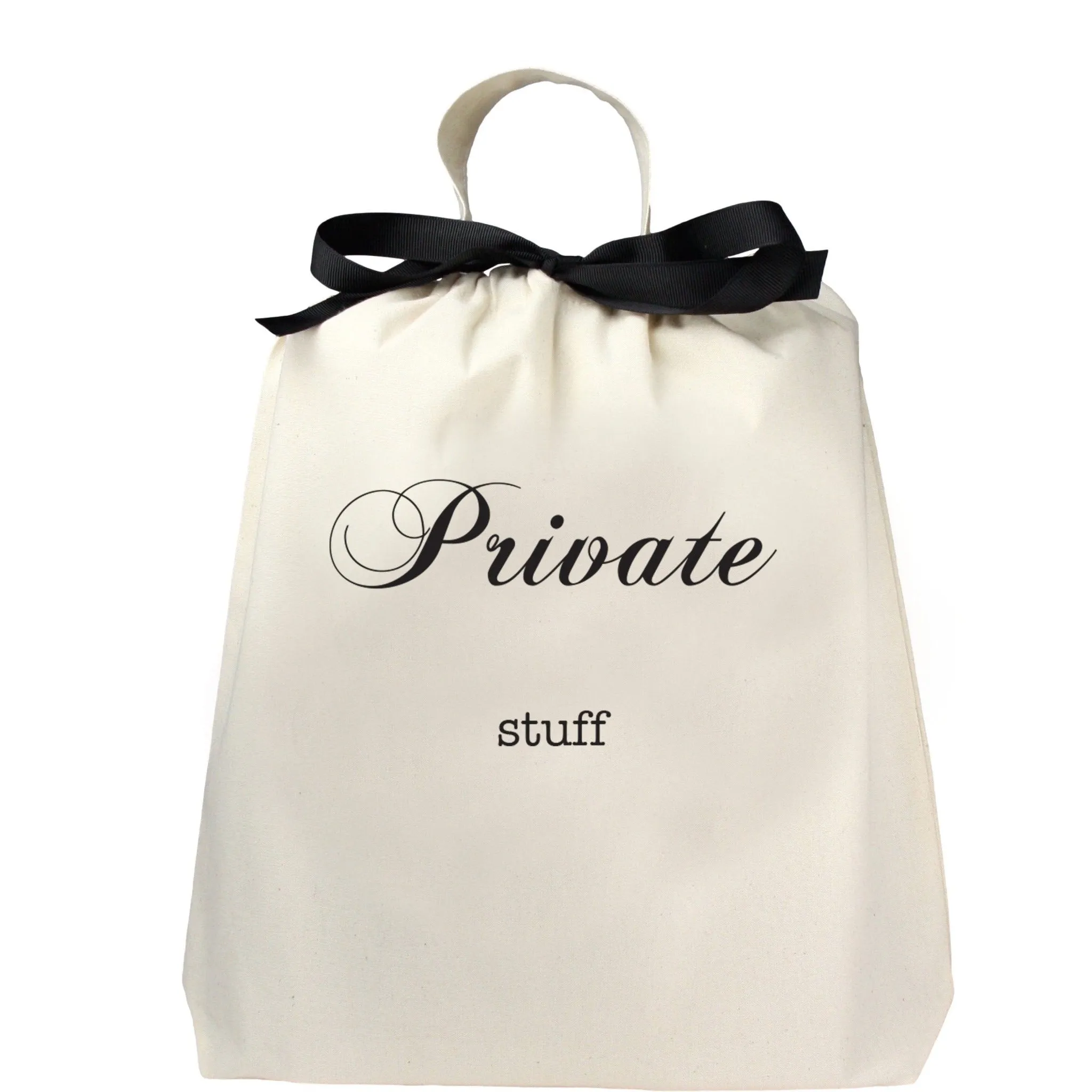Private Stuff Large Bag, Cream sold by Beach Bunny