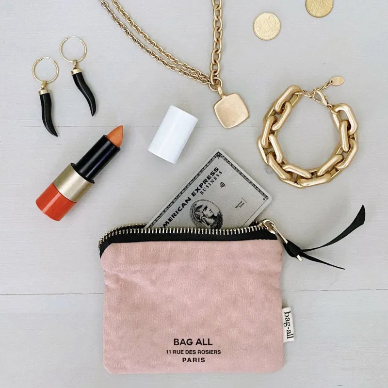 Mini Trinket Pouch, Pink/Blush sold by Beach Bunny