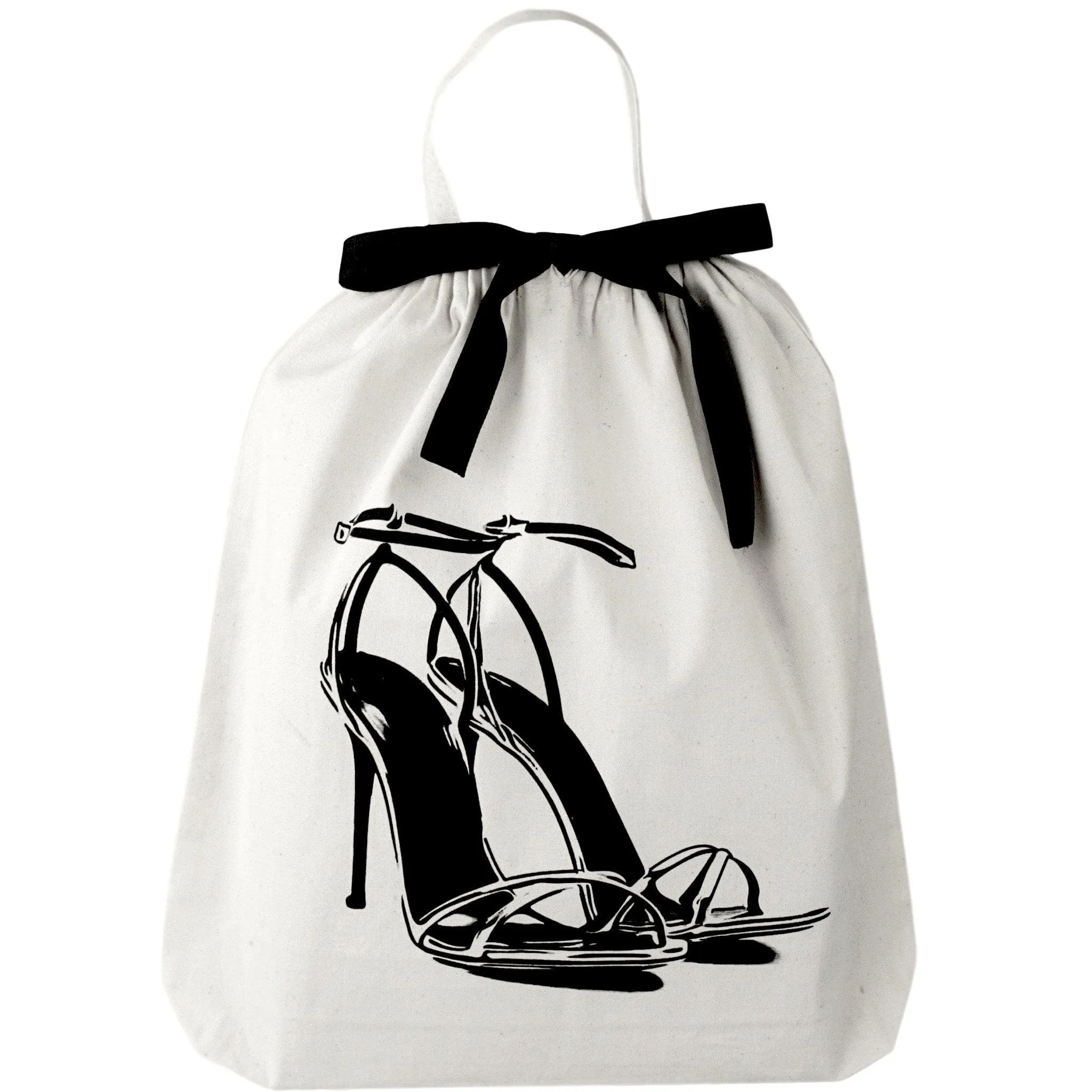 High Heel Sandal Shoe Bag, Cream sold by Beach Bunny