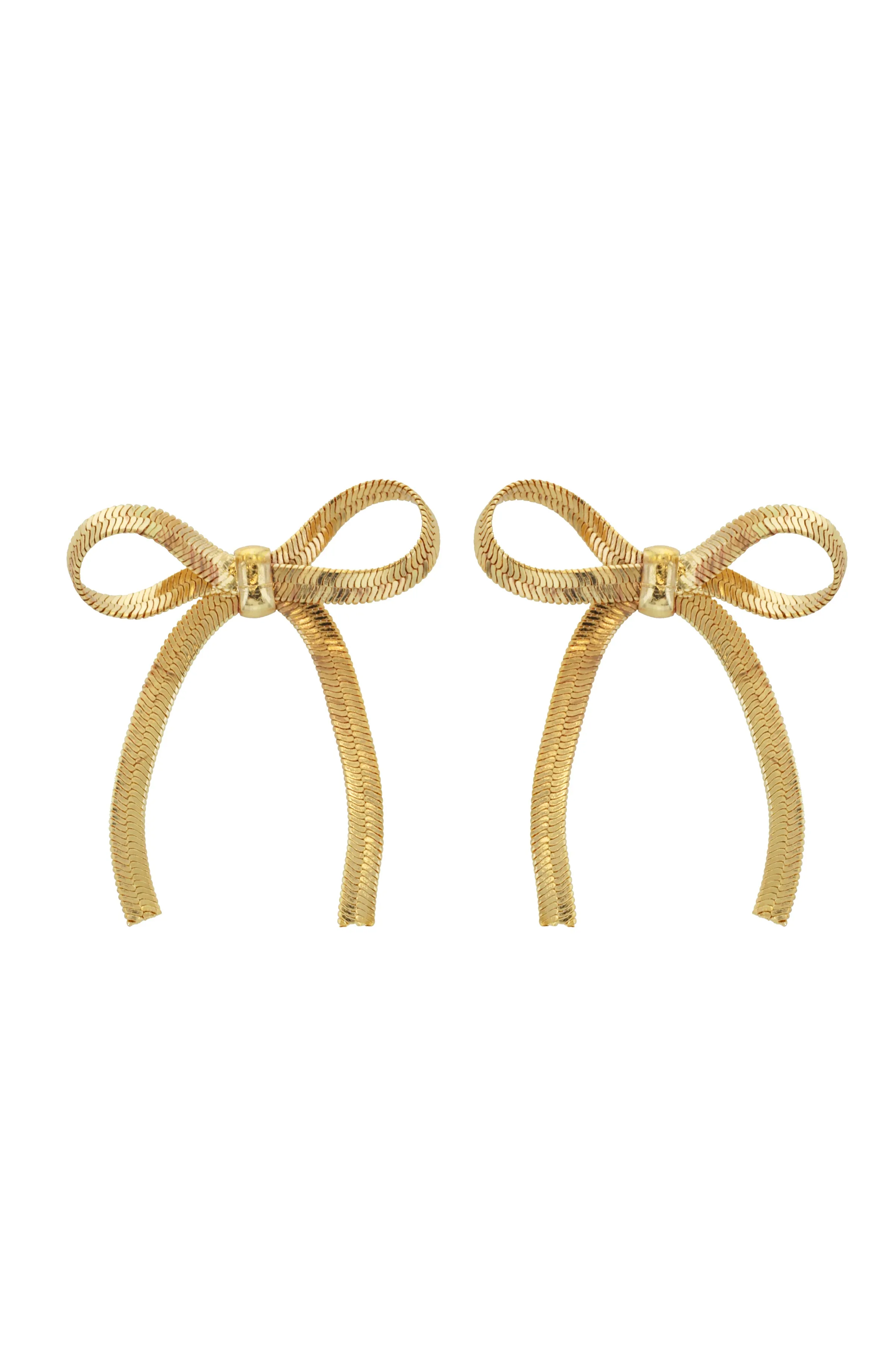 Delicate Knot Earrings by Pannee - Gold sold by Beach Bunny