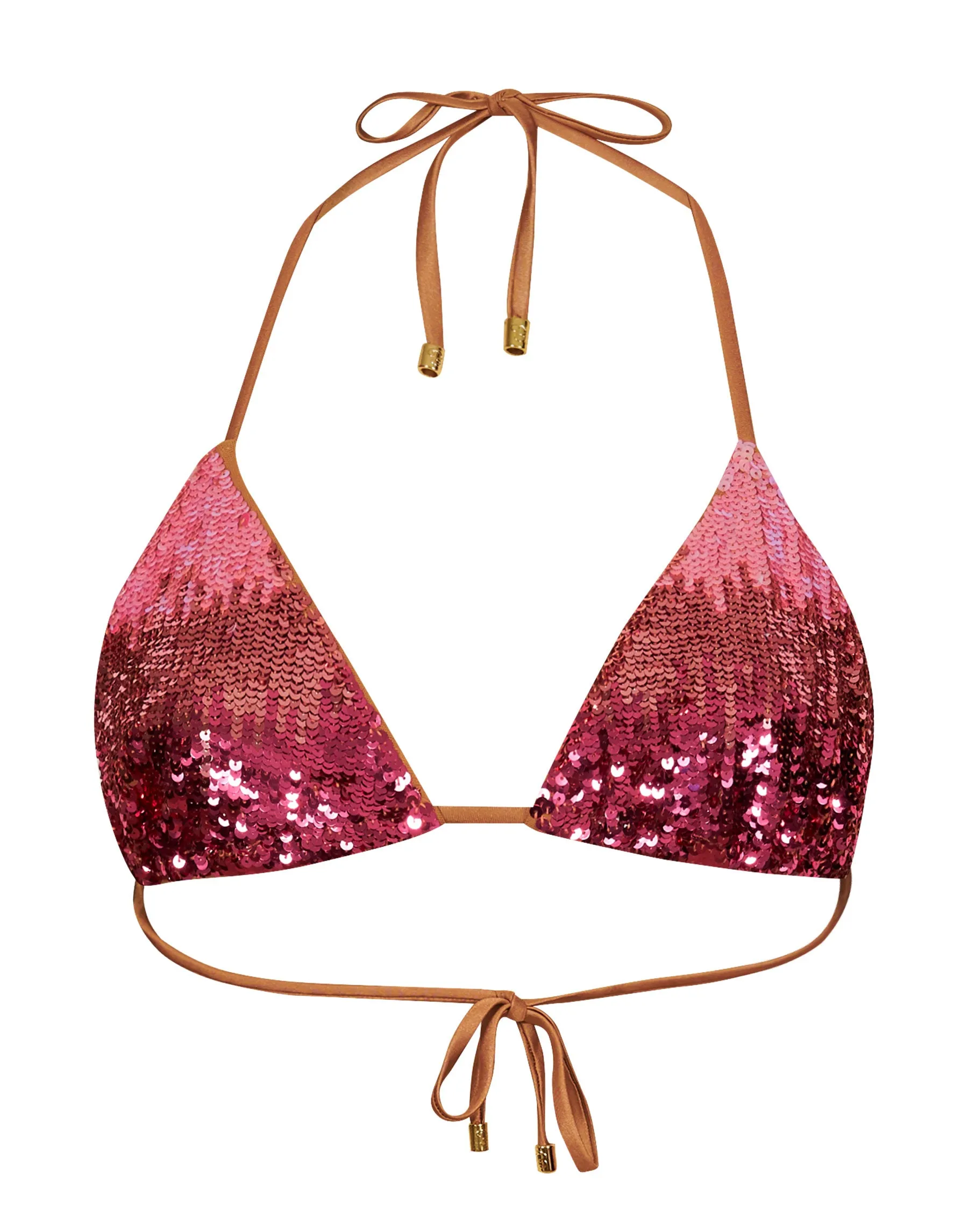 Ariel Triangle Top - Pink Ombre sold by Beach Bunny product image thumbnail 3