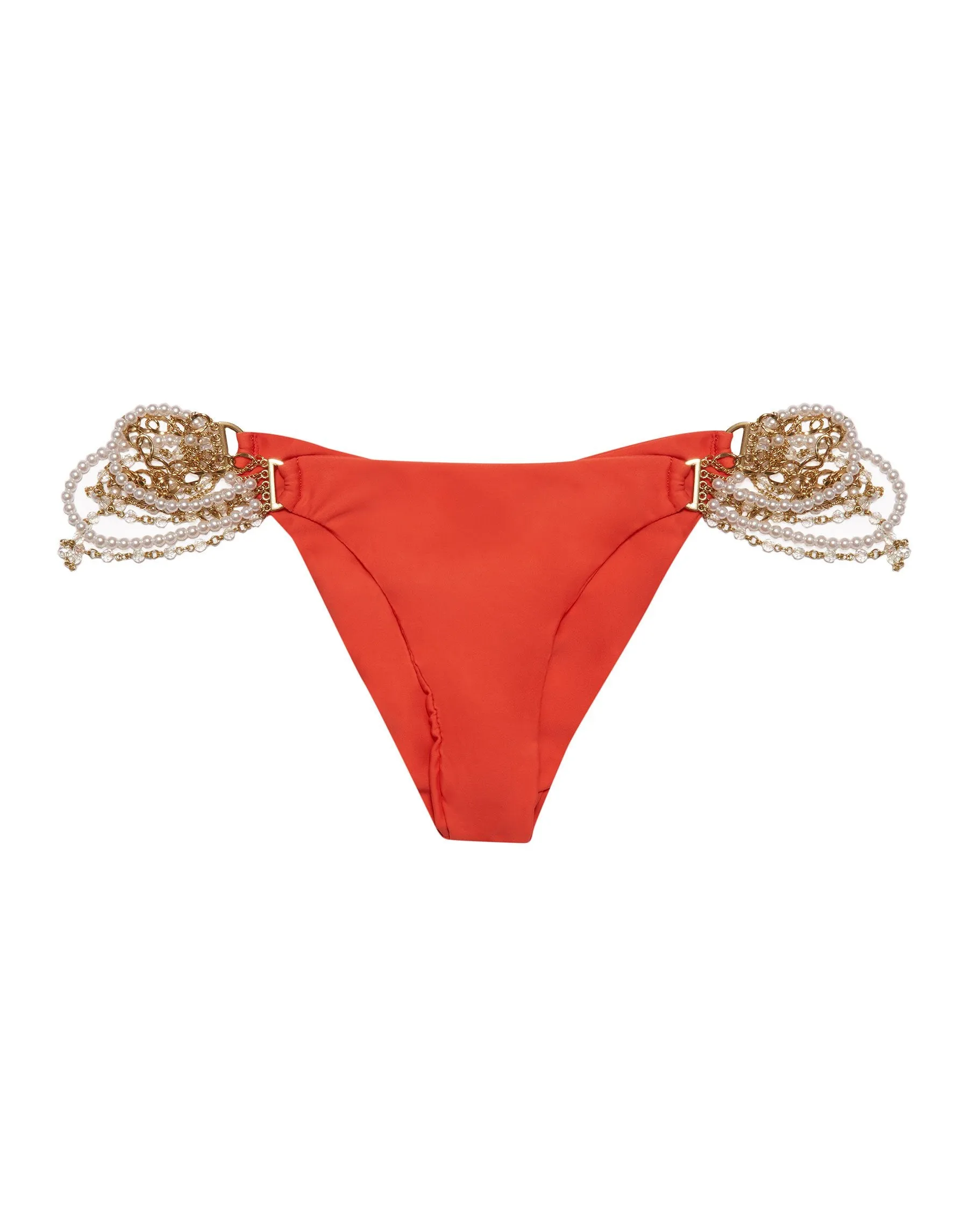 Pretty in Pearls Skimpy Bottom - Poppy sold by Beach Bunny product image thumbnail 4