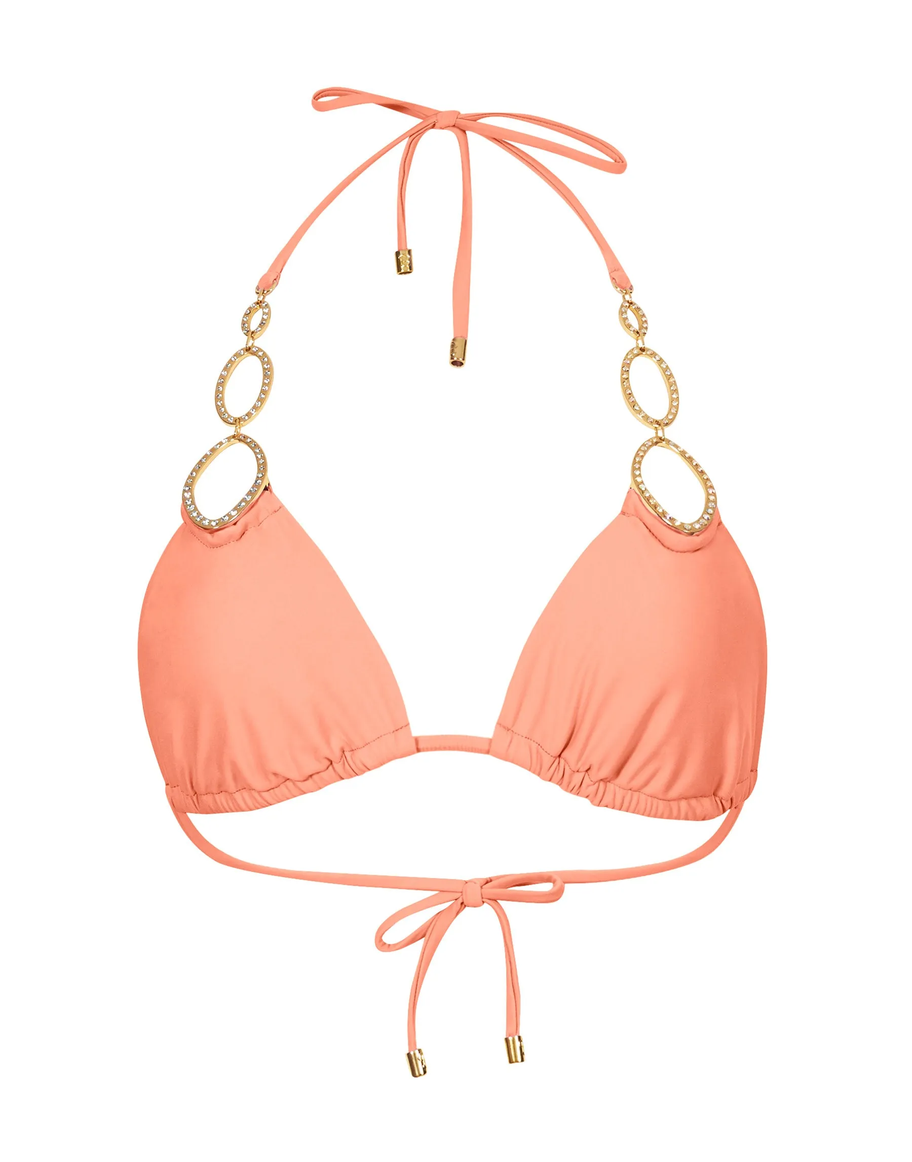 Paisley Triangle Top - Sorbet sold by Beach Bunny product image thumbnail 4