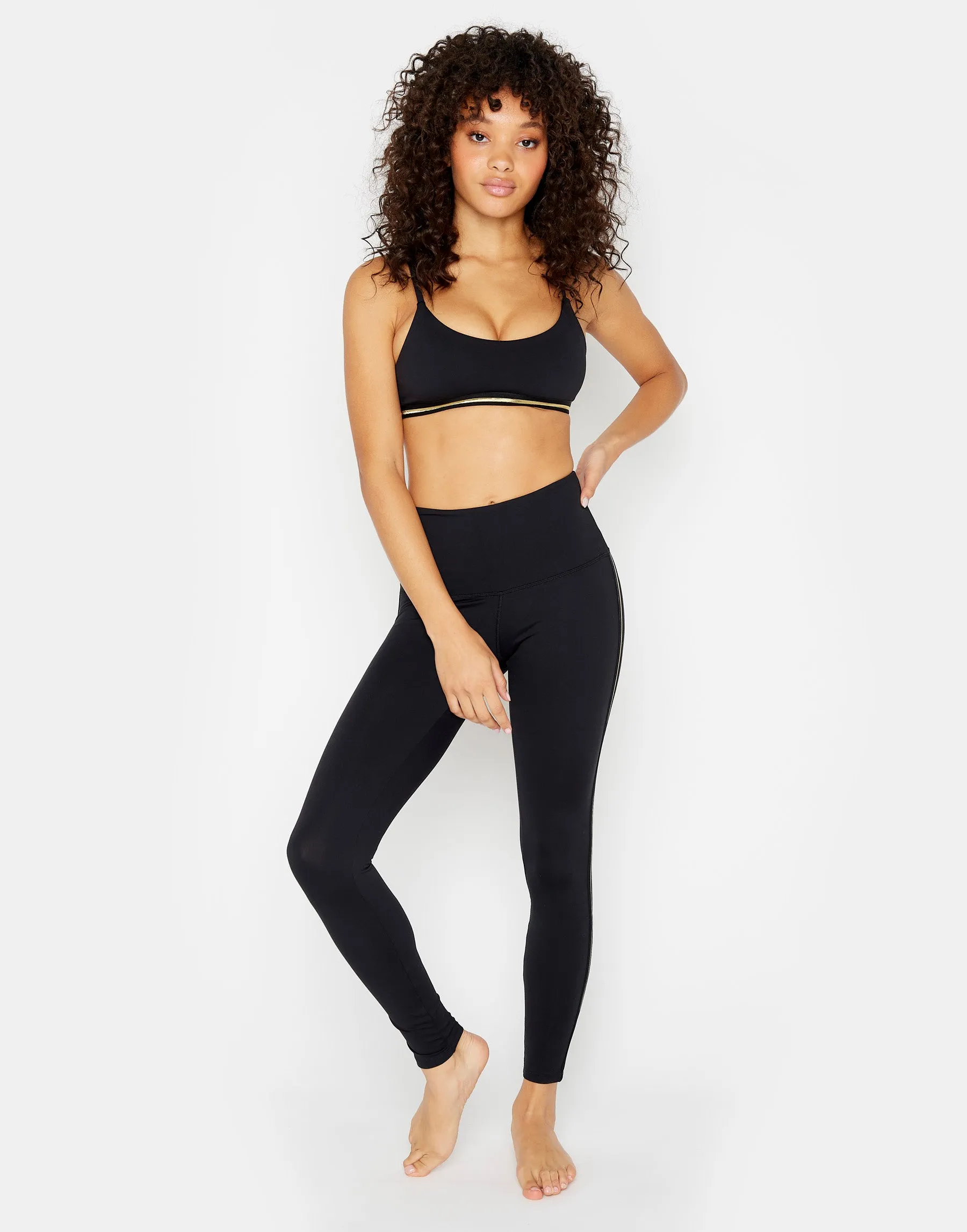 Lolo Sports Bra - Black sold by Beach Bunny