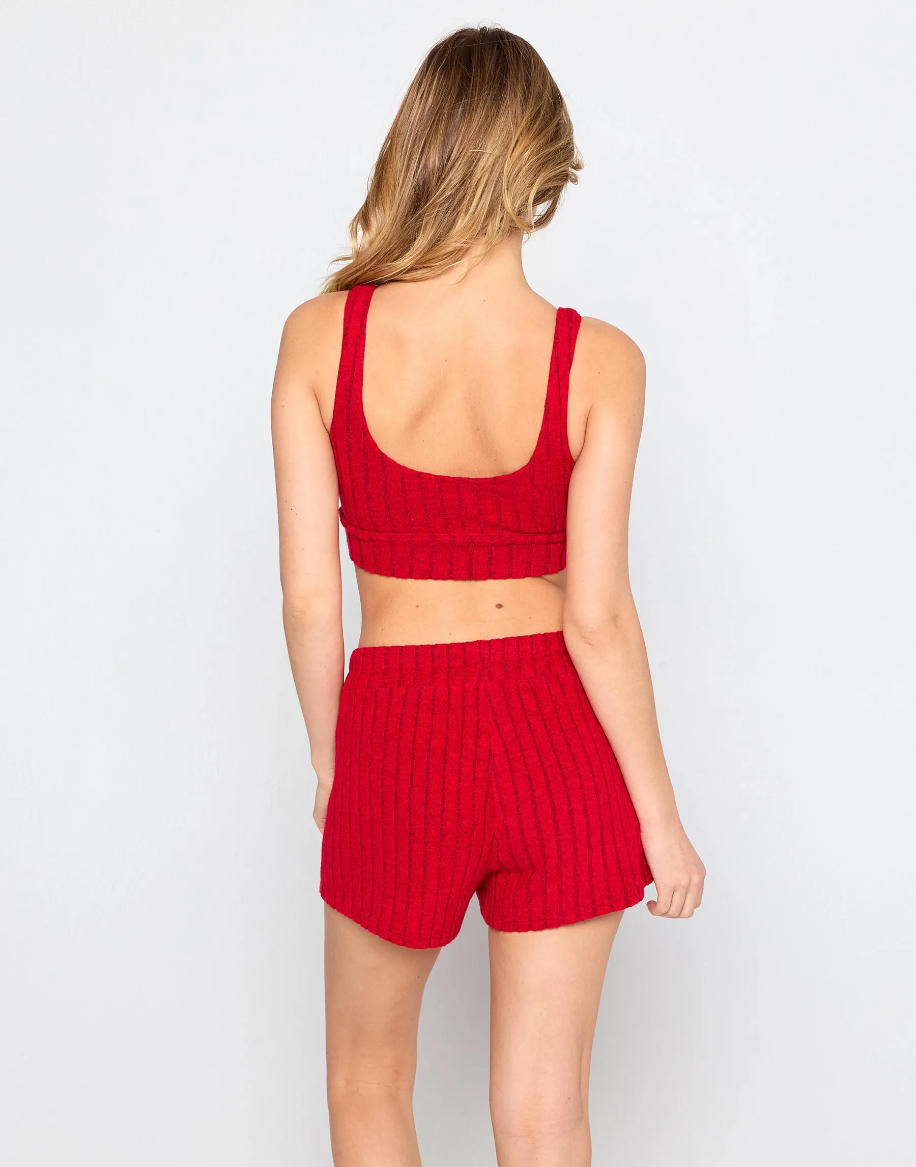 Mai Lounge Short - Red sold by Beach Bunny product image thumbnail 2