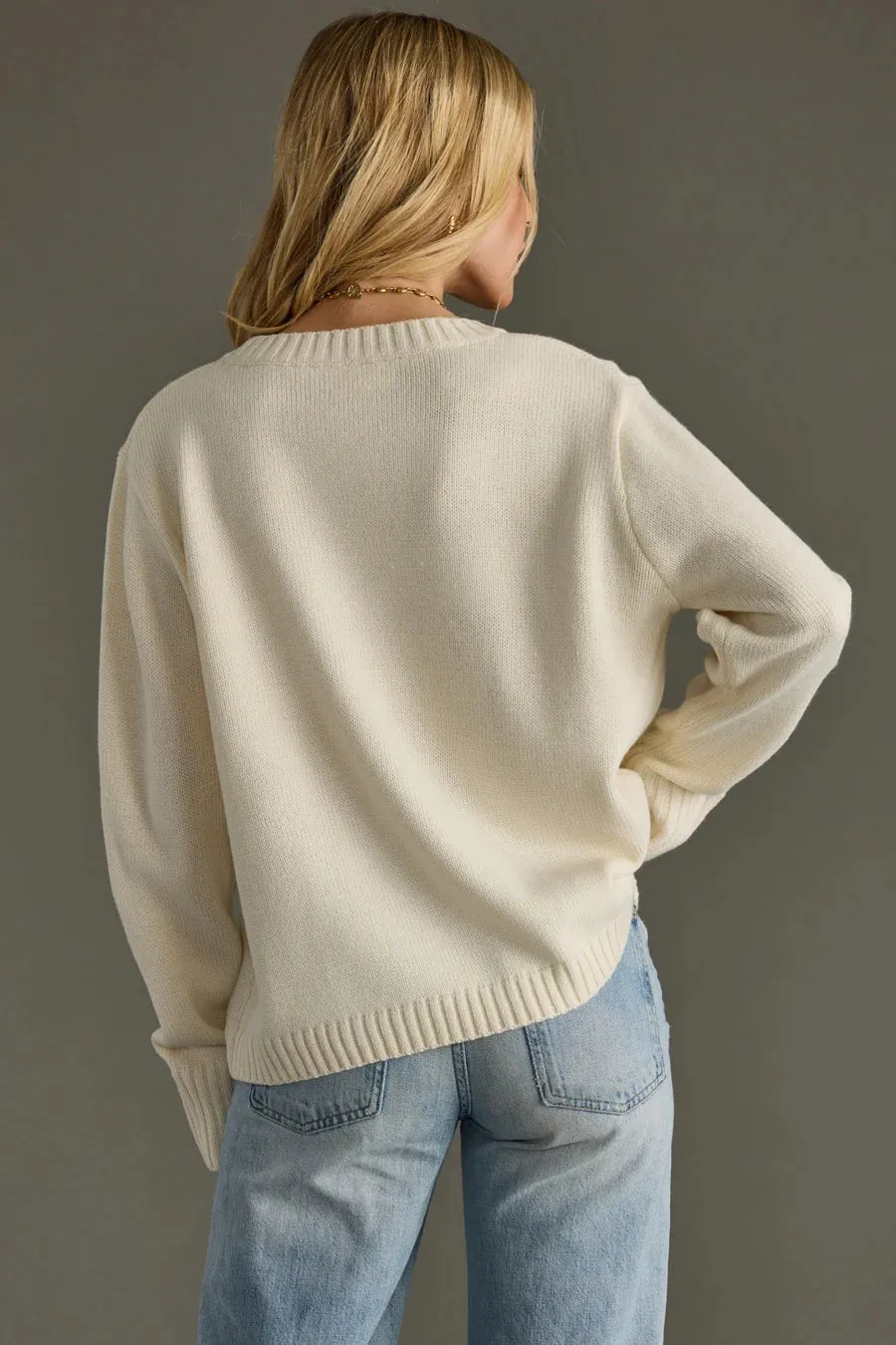 Whiskey Weather Sweater by Panache - Ivory sold by Beach Bunny product image thumbnail 3