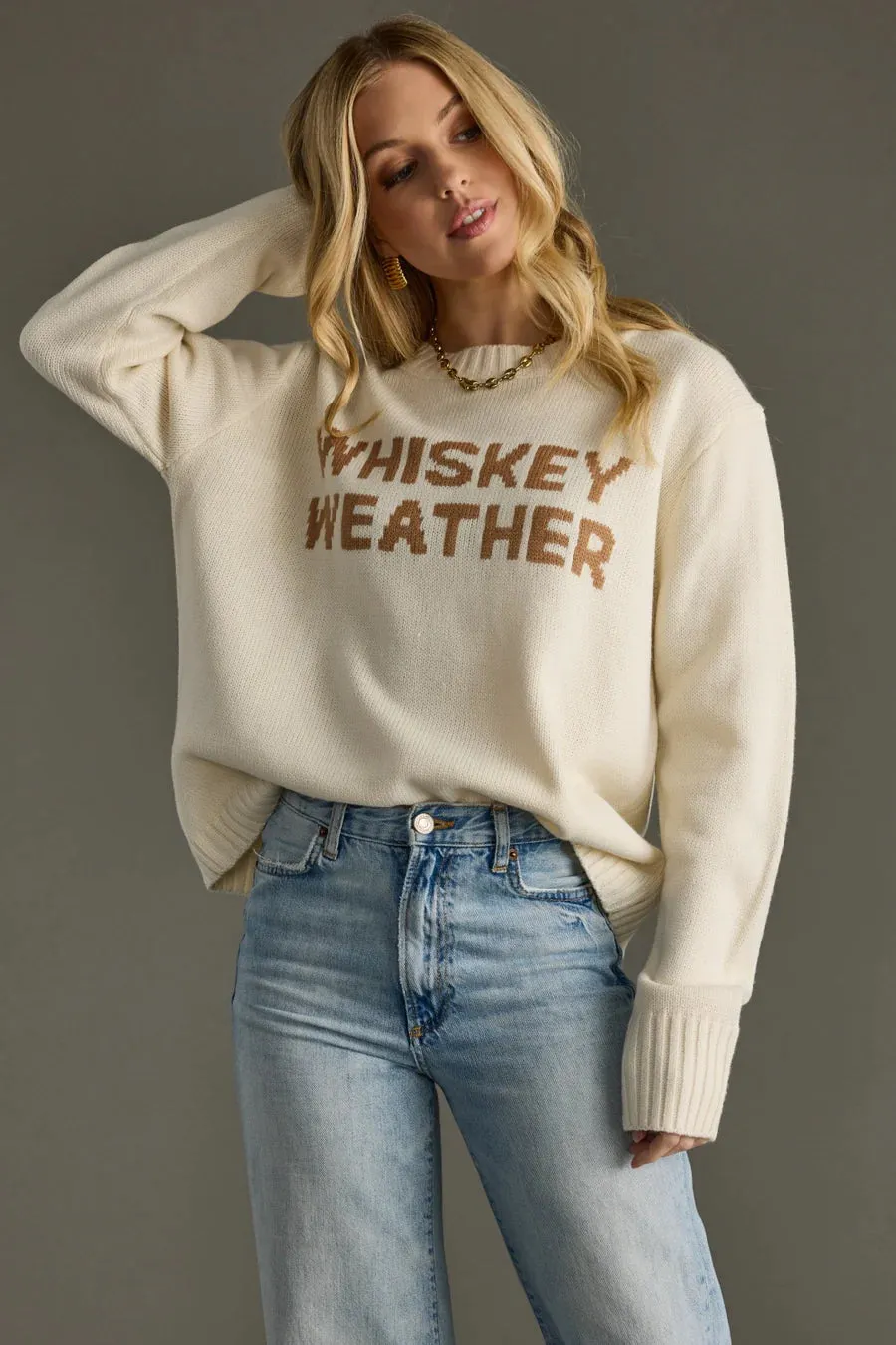 Whiskey Weather Sweater by Panache - Ivory sold by Beach Bunny product image thumbnail 2