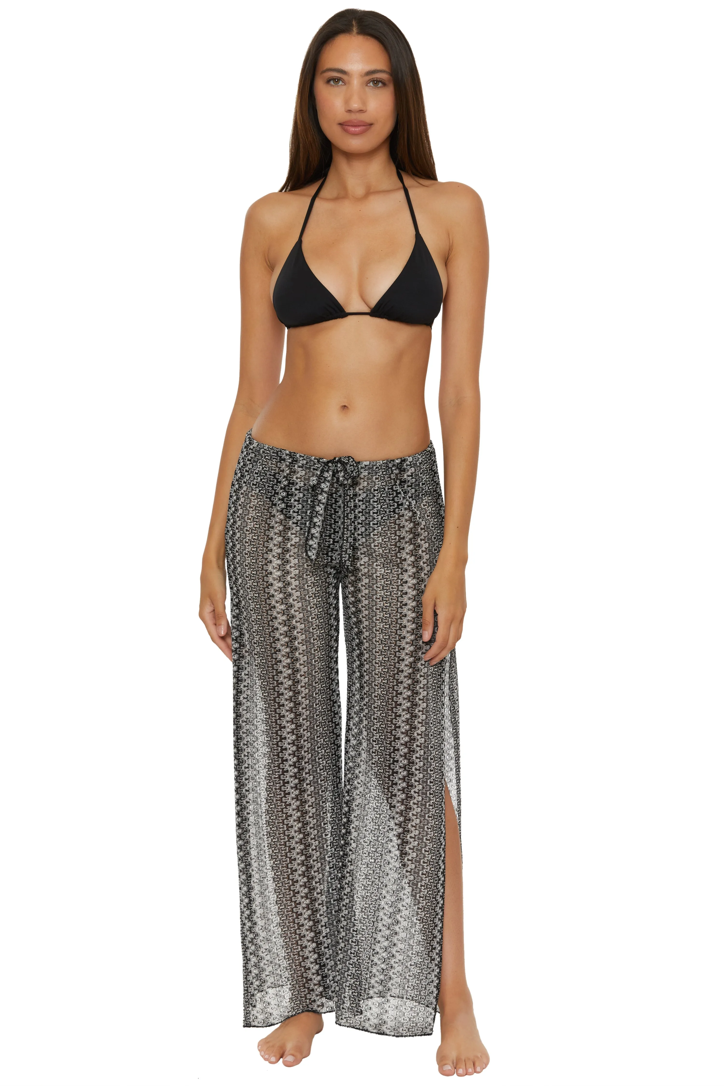 GRANITE BAY PANT - BLACK sold by Beach Bunny product image thumbnail 3
