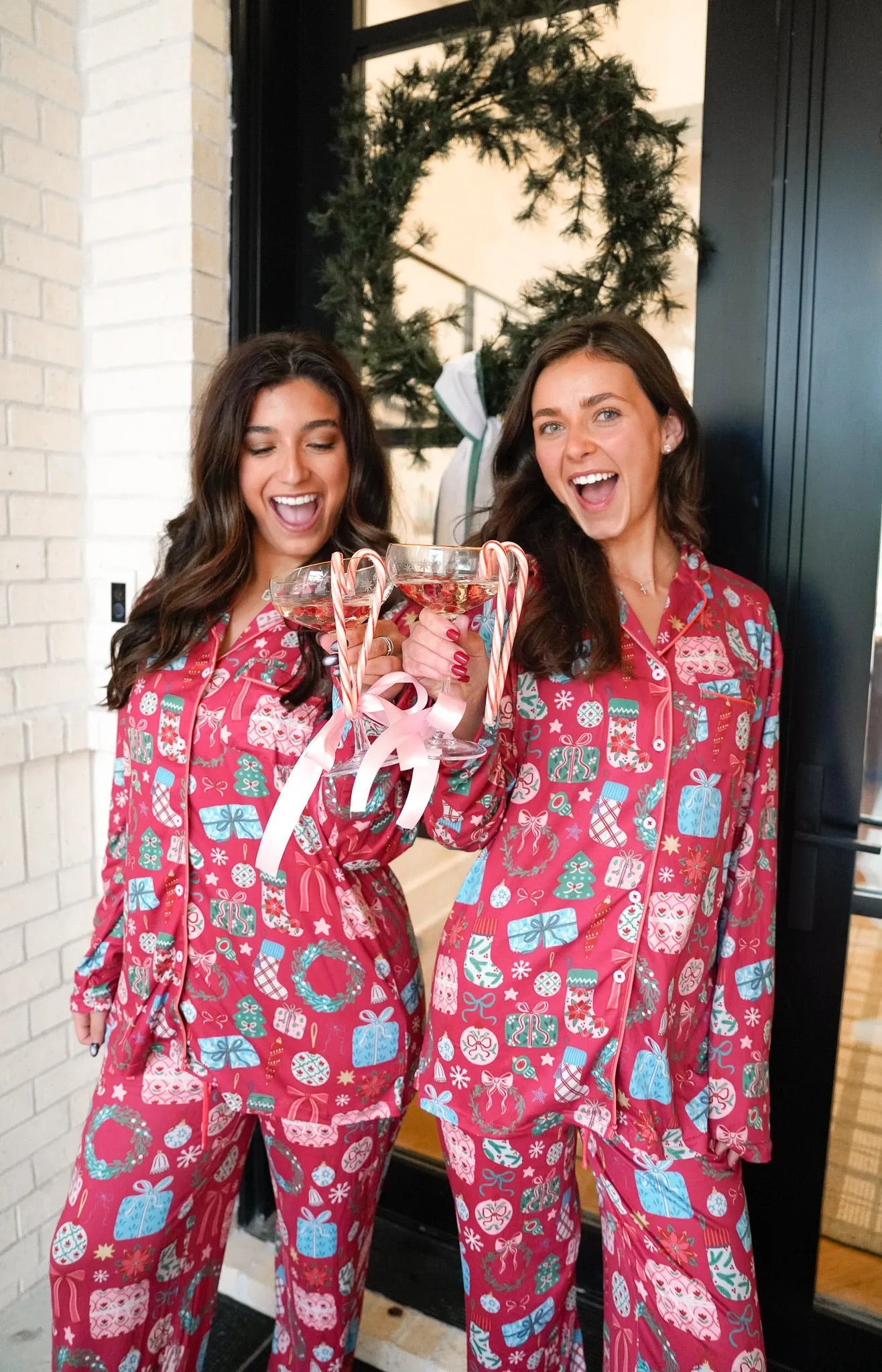 Whimsical Christmas - Long Pajama Set by KenzKustomz sold by Beach Bunny product image thumbnail 3
