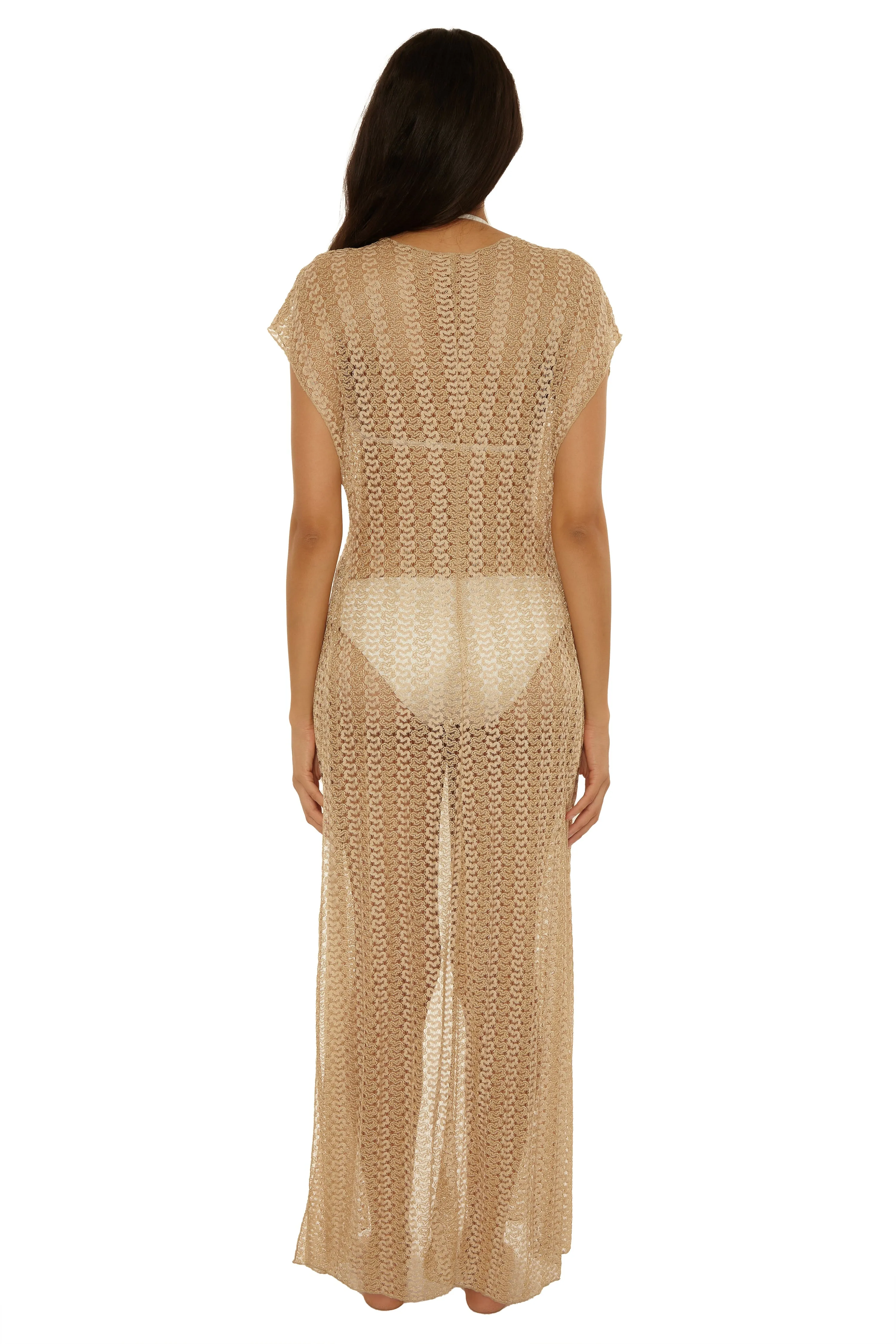GOLDEN MAXI ROBE BY BECCA sold by Beach Bunny product image thumbnail 4