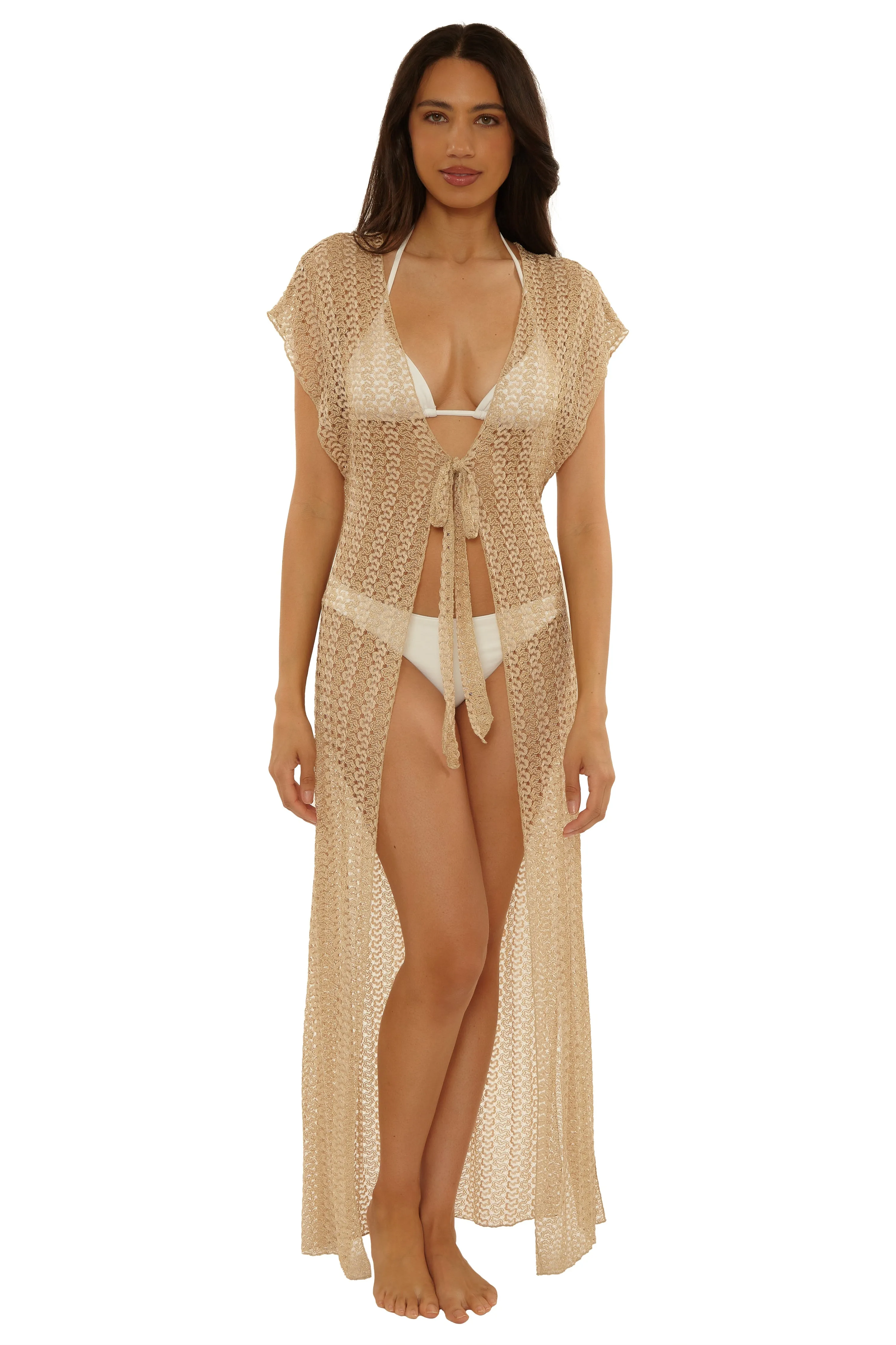 GOLDEN MAXI ROBE BY BECCA sold by Beach Bunny product image thumbnail 2