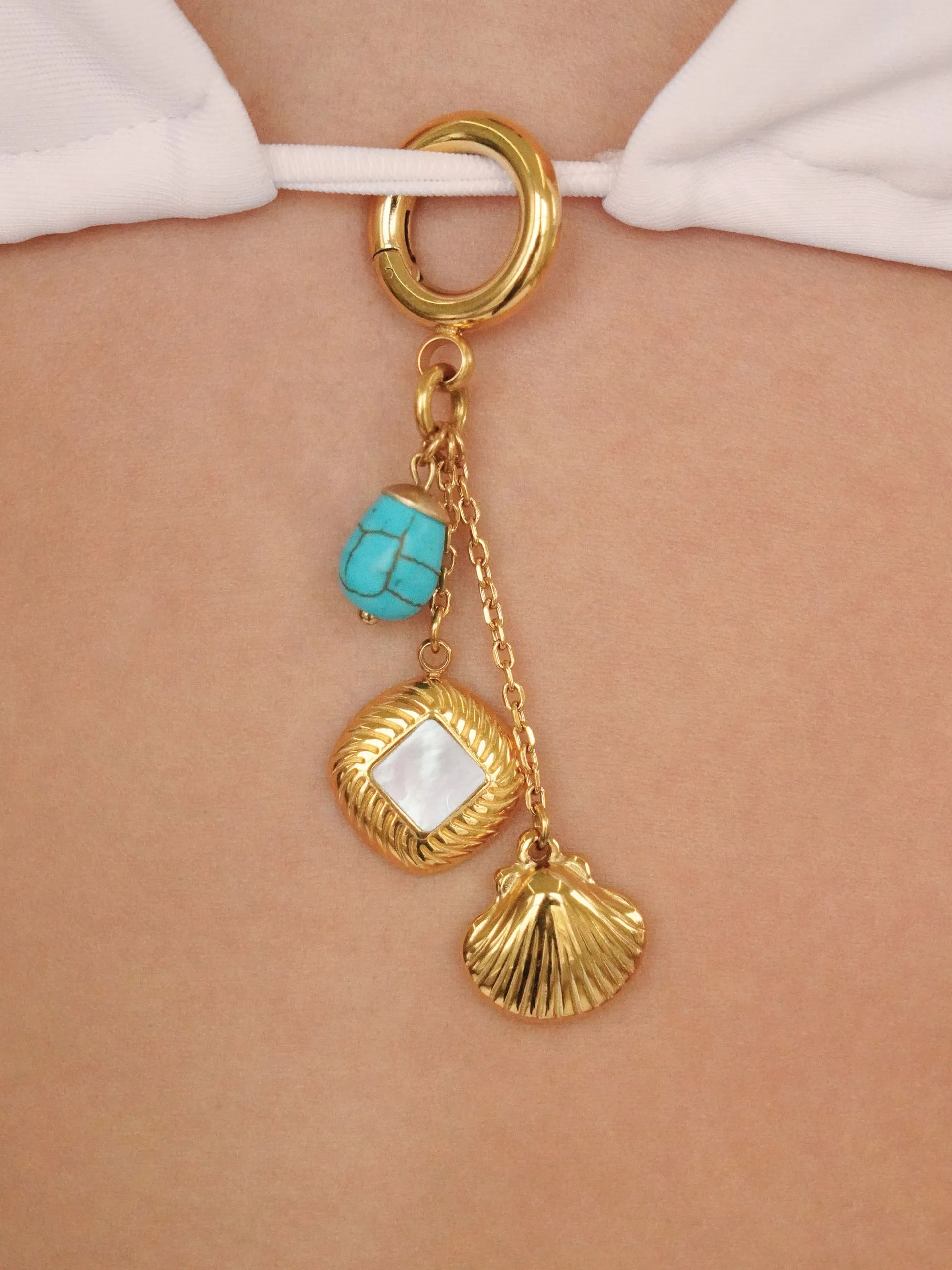 Golden Shore Bikini Charm by Ettika sold by Beach Bunny product image thumbnail 2