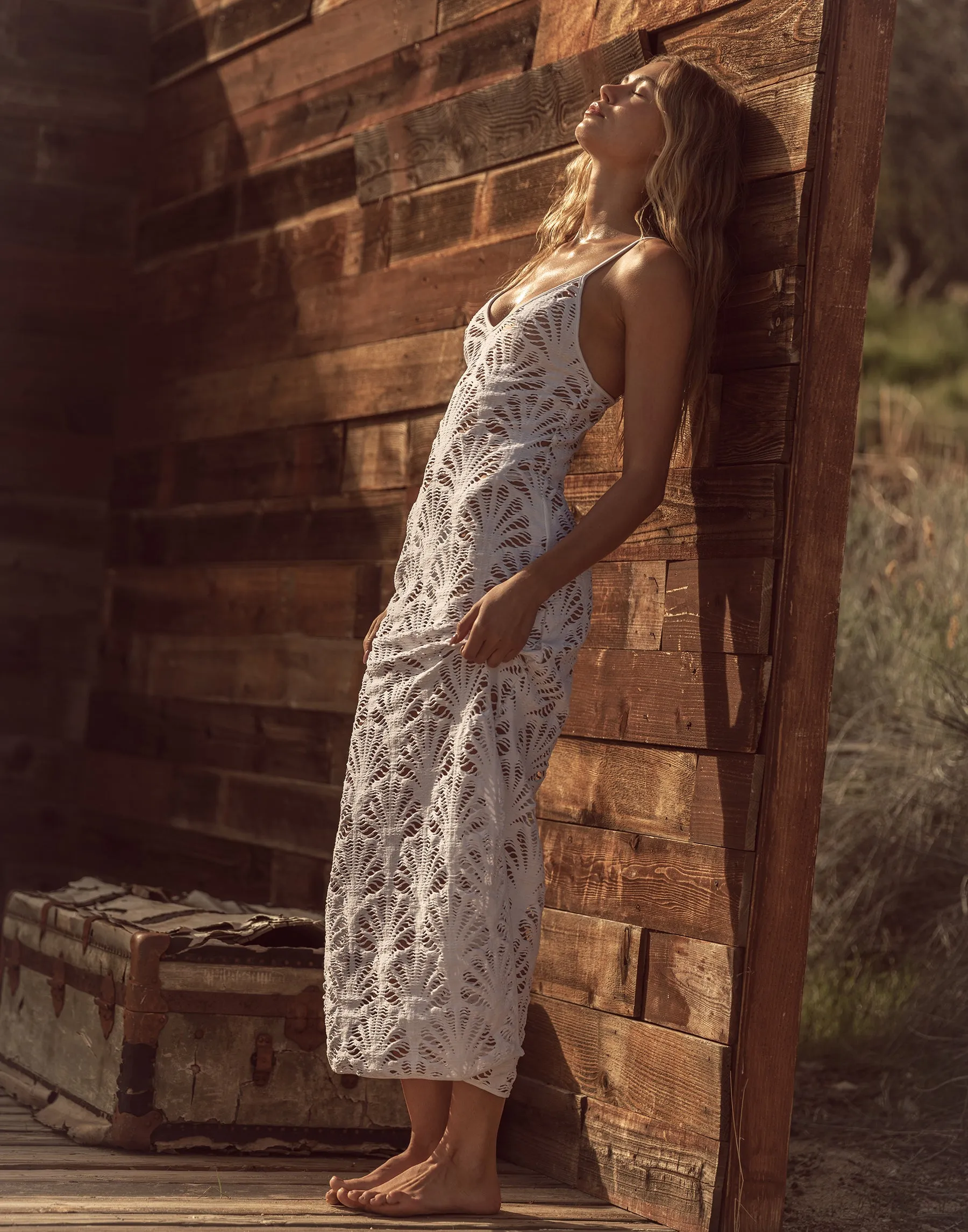 Alana Maxi Dress - White sold by Beach Bunny product image thumbnail 2