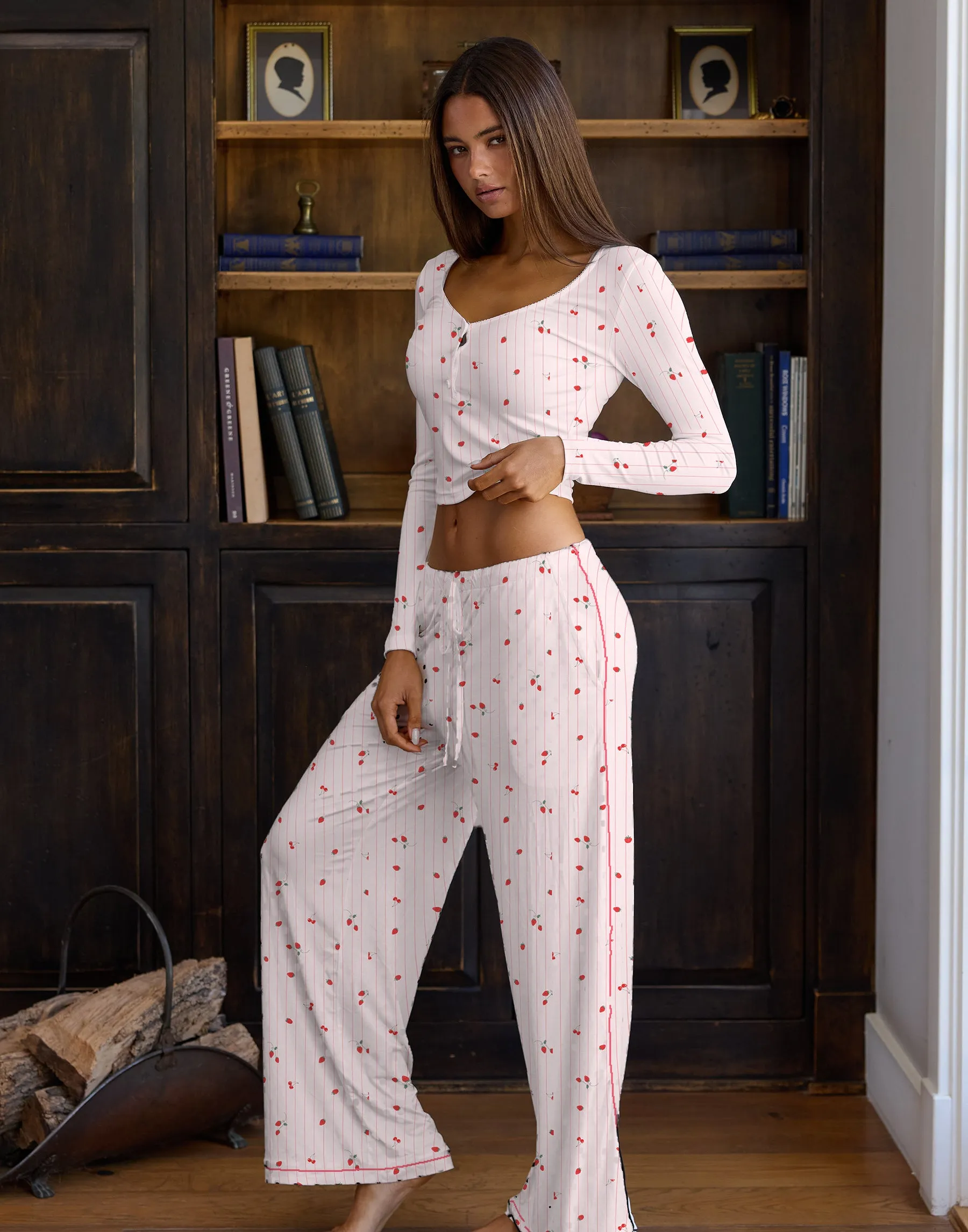 AUSTIN PANT - PINK MULTI sold by Beach Bunny product image thumbnail 2