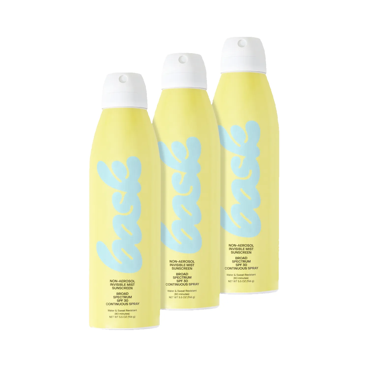SPF 30 Non-Aerosol Spray 3-Pack by Bask Suncare sold by Beach Bunny product image thumbnail 4