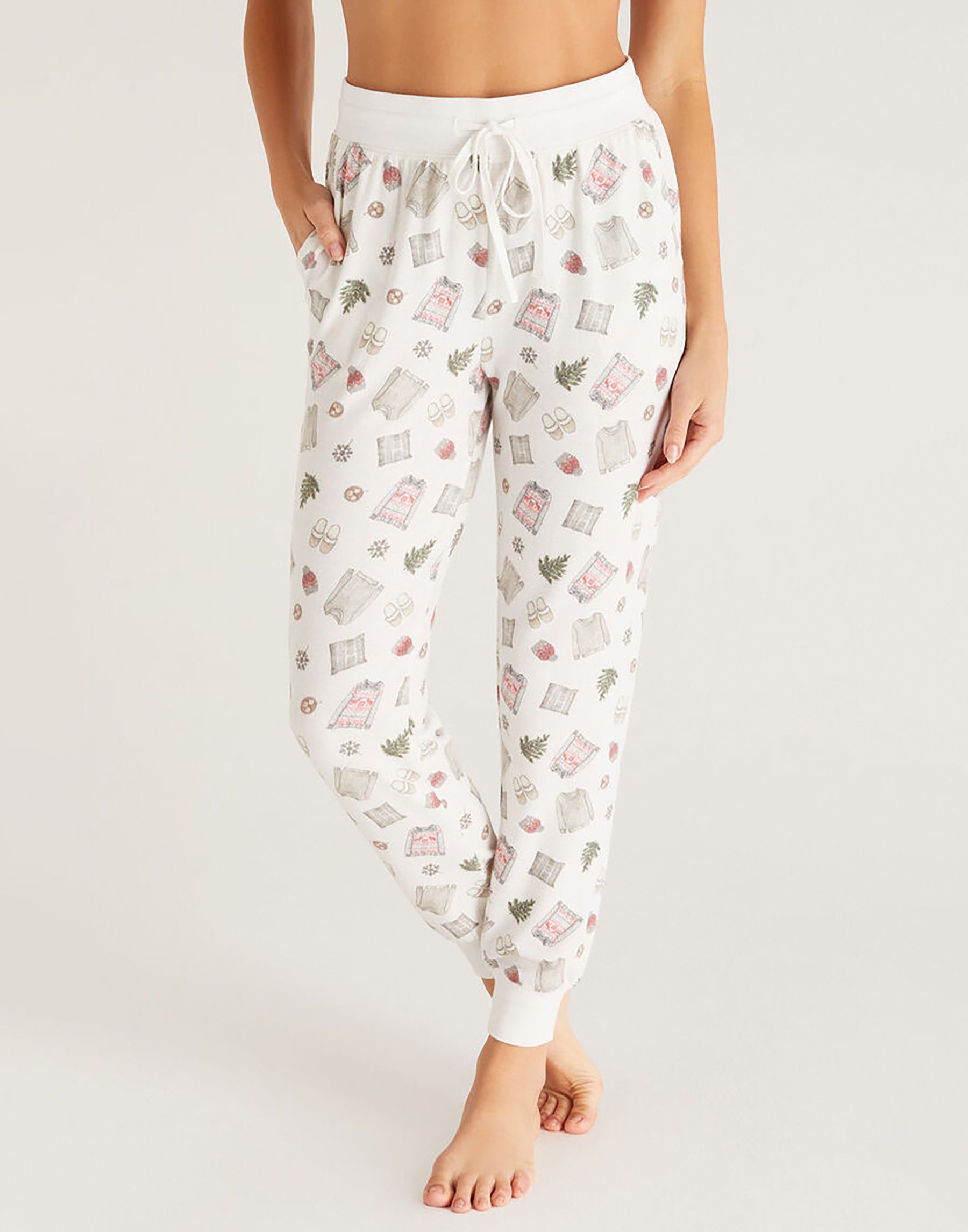 Comfy Cozy Vibes Jogger by Z Supply - Vanilla Ice sold by Beach Bunny