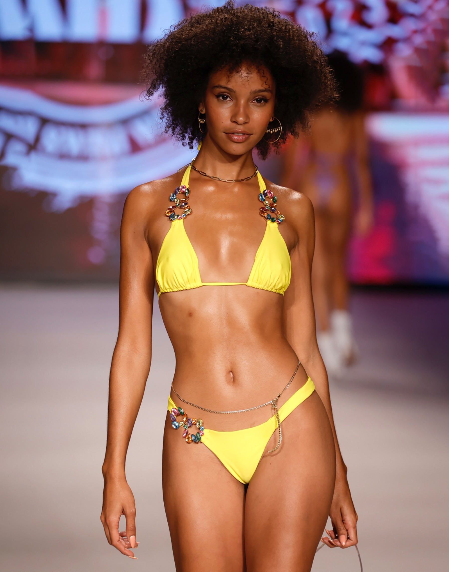 Dakota Triangle Top - Amarillis Yellow sold by Beach Bunny product image thumbnail 20