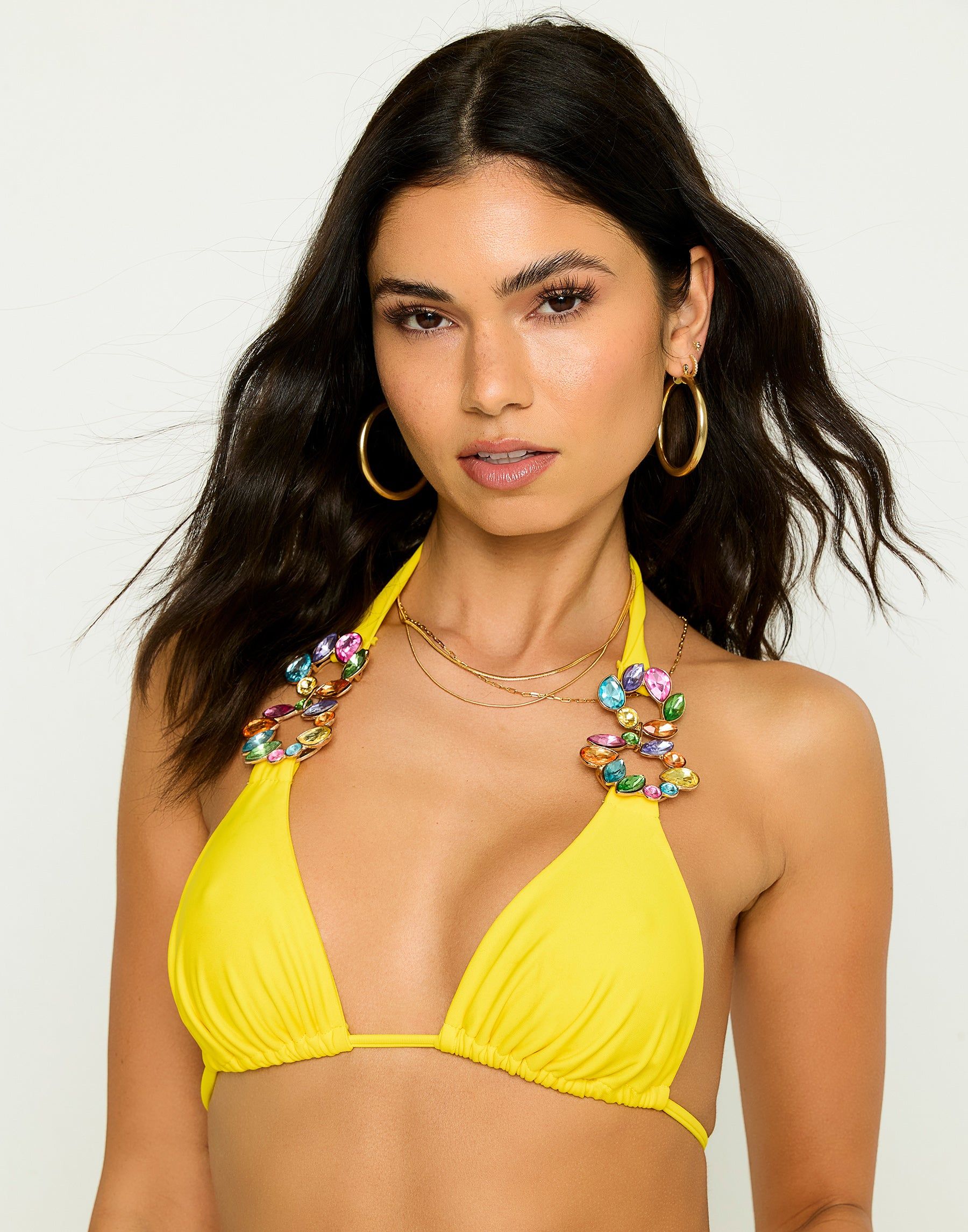 Dakota Triangle Top - Amarillis Yellow sold by Beach Bunny product image thumbnail 14