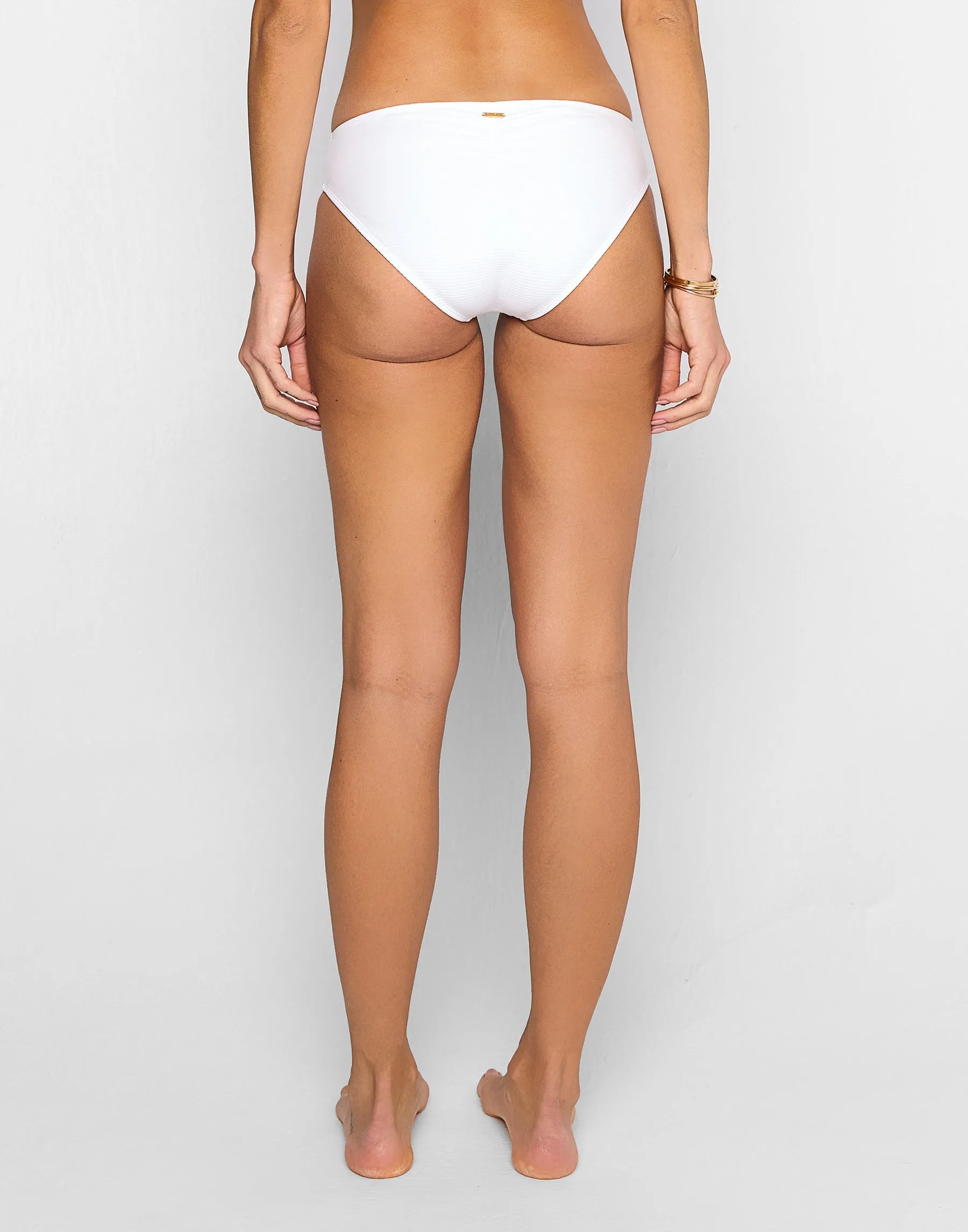 Kate Full Bottom - White Rib sold by Beach Bunny product image thumbnail 5
