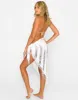 Haute Summer Long Pareo - White sold by Beach Bunny