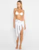Haute Summer Long Pareo - White sold by Beach Bunny