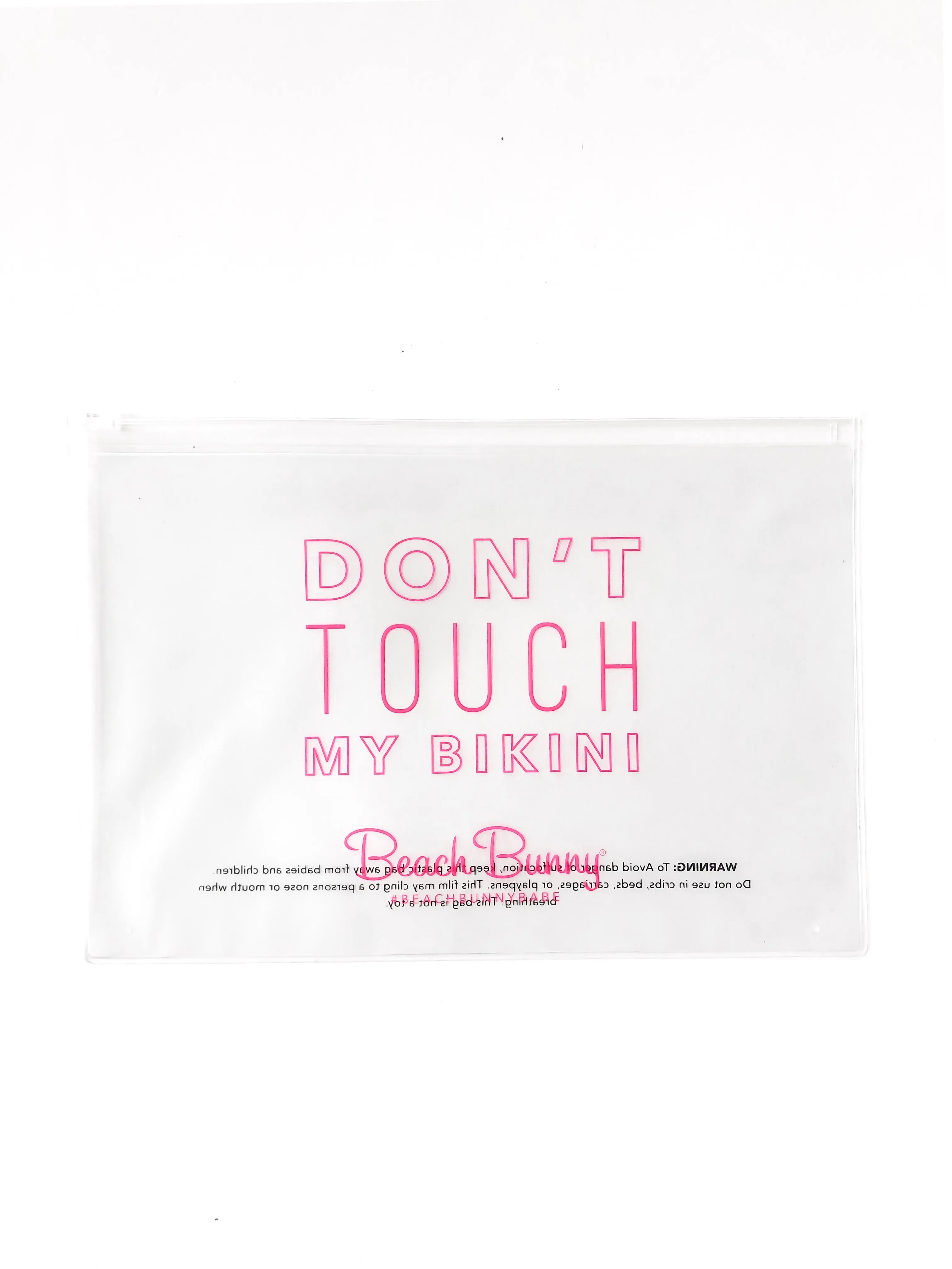 Bikini Bag - Clear sold by Beach Bunny