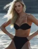 Gillian High Waist Full Bottom - Black Squiggle sold by Beach Bunny