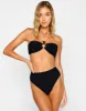 Gillian High Waist Full Bottom - Black Squiggle sold by Beach Bunny
