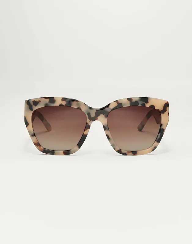 Iconic Sunglasses by Z Supply - Brown Tortoise made by Z Supply