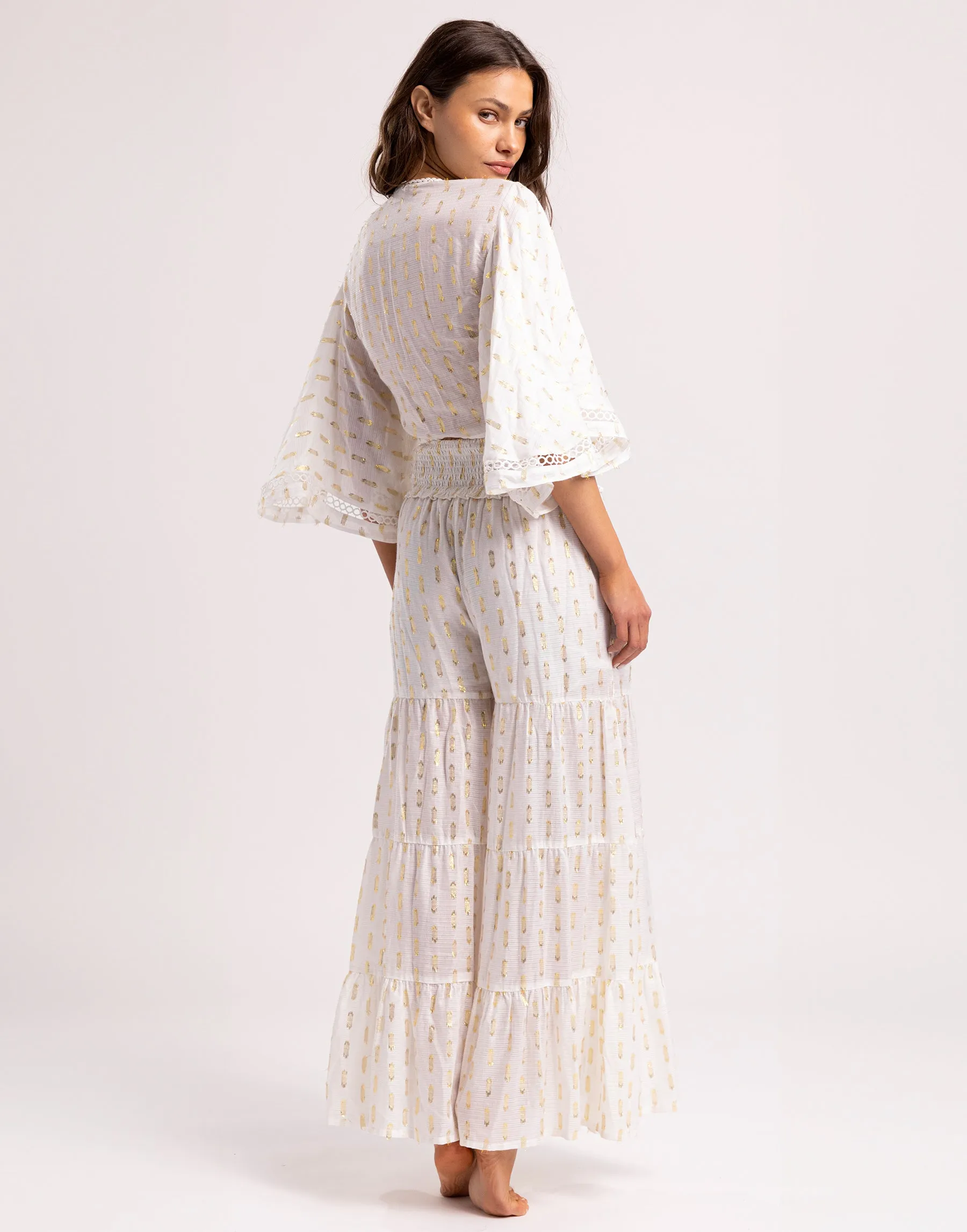 Astrid Crop - White sold by Beach Bunny product image thumbnail 2