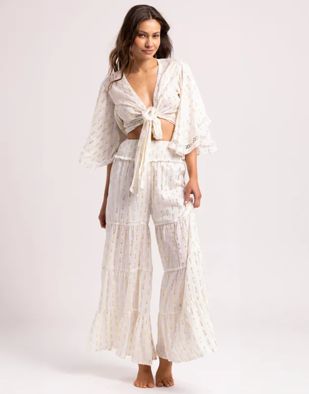 Astrid Crop - White made by Beach Bunny