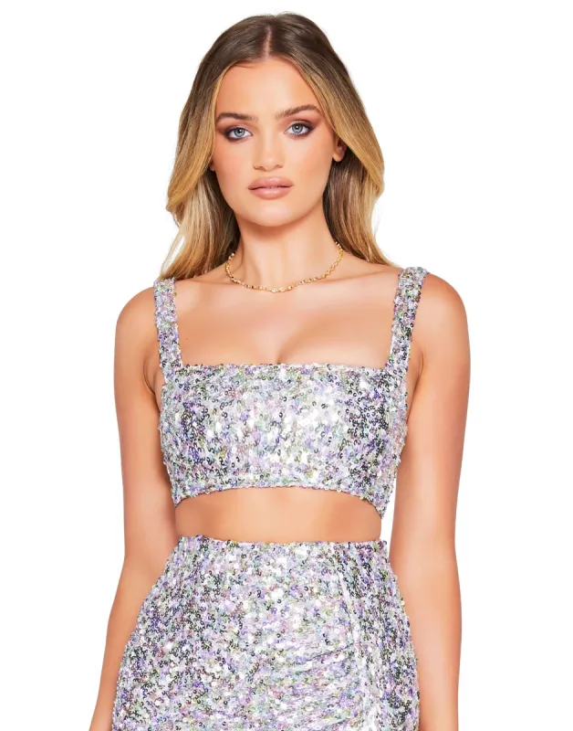 Luma Crop Top by Nookie - Pastel sold by Beach Bunny