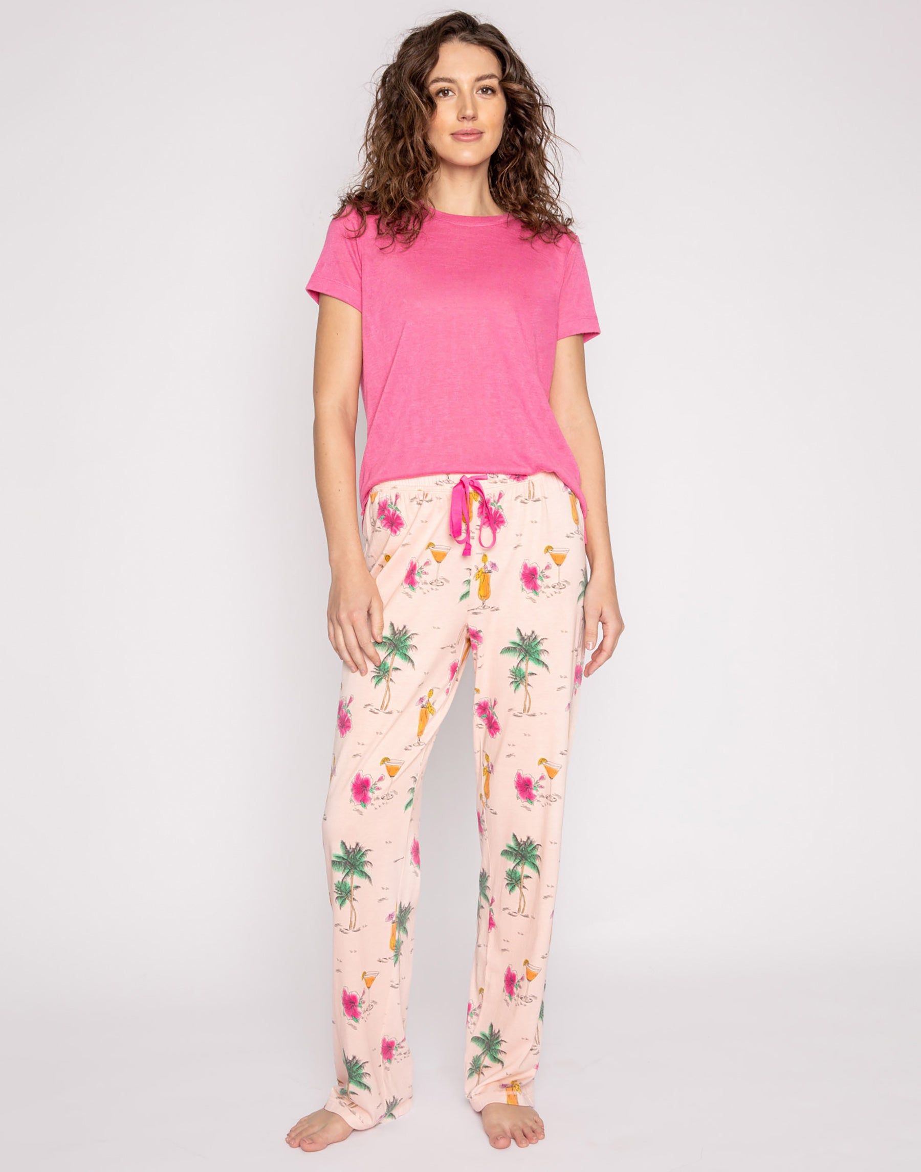 Playful Prints Pant by P.J. Salvage - Pink Dream sold by Beach Bunny product image thumbnail 5