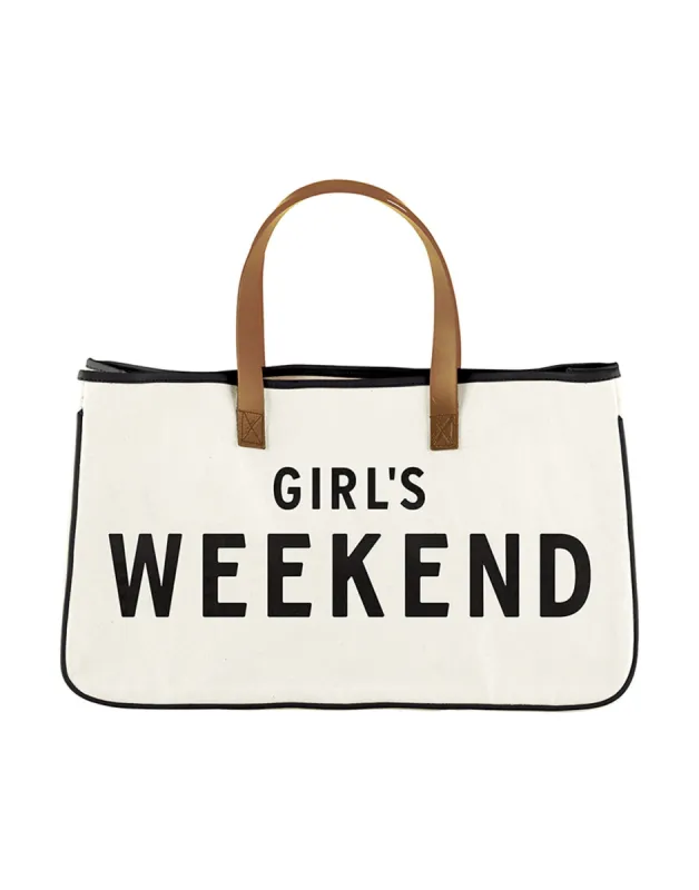 Girl's Weekend Tote - Canvas sold by Beach Bunny