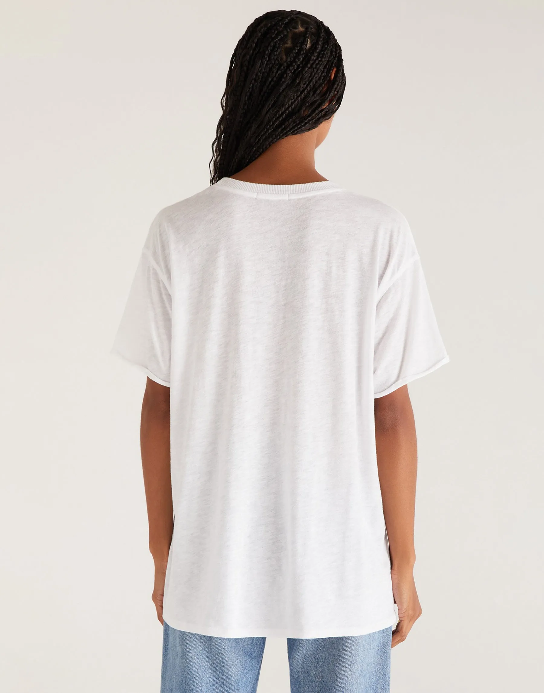 Oversized Bikini Tee by Z Supply - White sold by Beach Bunny product image thumbnail 2