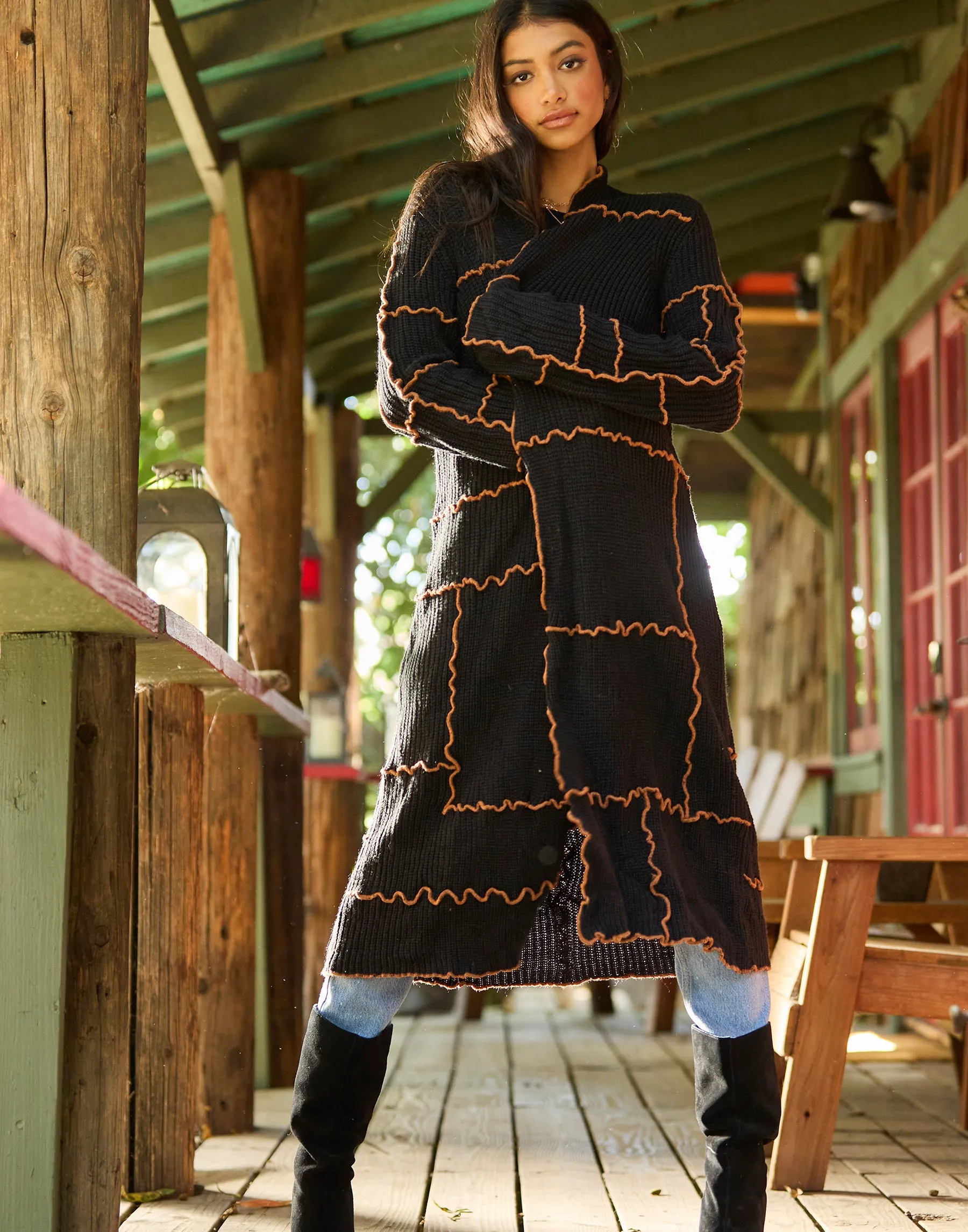 Tre Duster - Black sold by Beach Bunny product image thumbnail 4