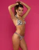 Jesse Triangle Top - Zebra sold by Beach Bunny