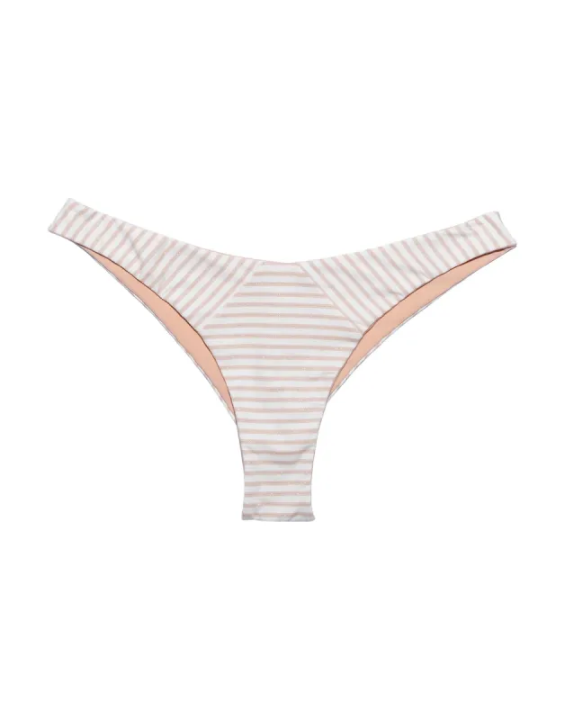 Sydney Tango Bottom - Blush Stripe sold by Beach Bunny