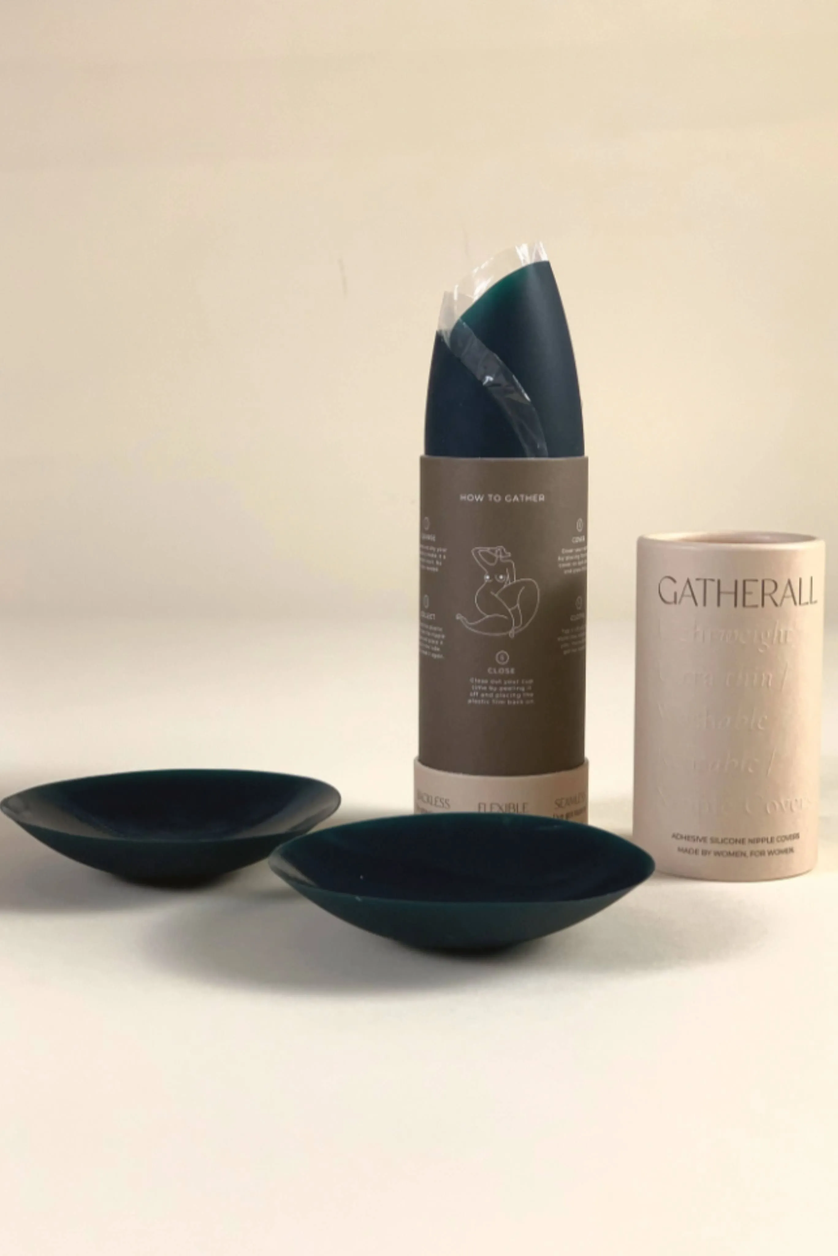 Gatherall Nipple Covers - Noir sold by Beach Bunny