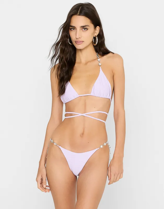 Rose Triangle Top - Lilac & Bloom sold by Beach Bunny