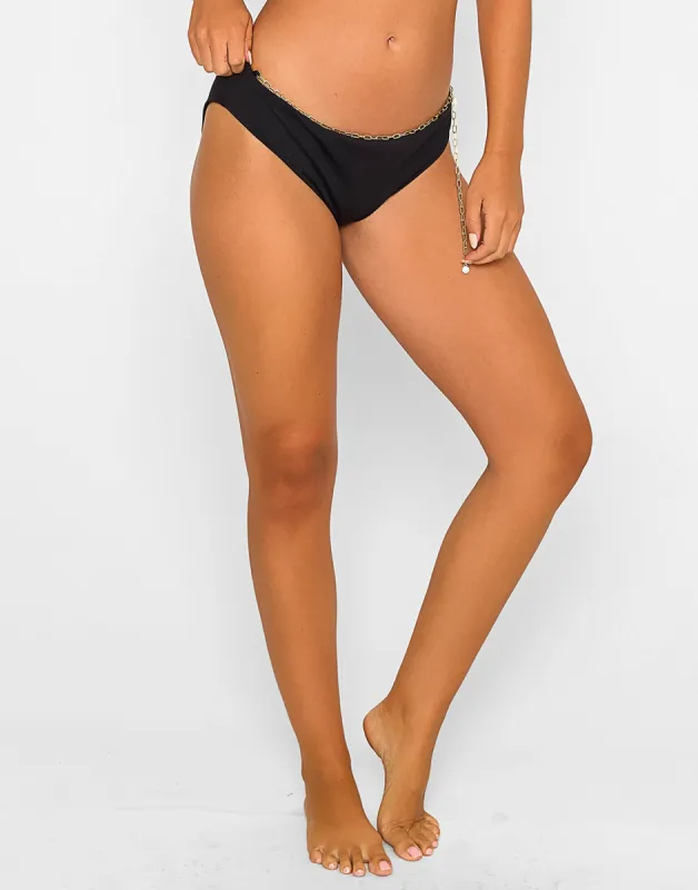 Noelani Full Bottom - Black sold by Beach Bunny