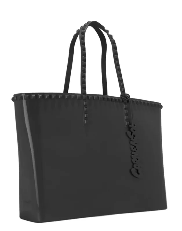 Angelica Large Tote by Carmen Sol - Black sold by Beach Bunny