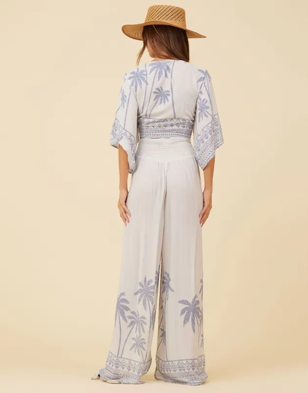 Cabo Palm Pant by Surf Gypsy - Palm made by Beach Bunny