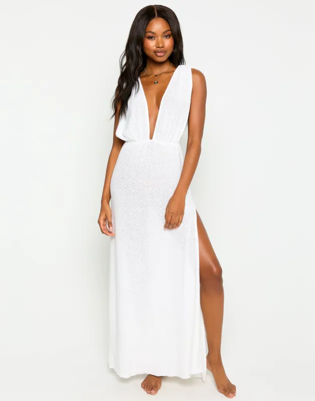 Annika Maxi Dress - White sold by Beach Bunny