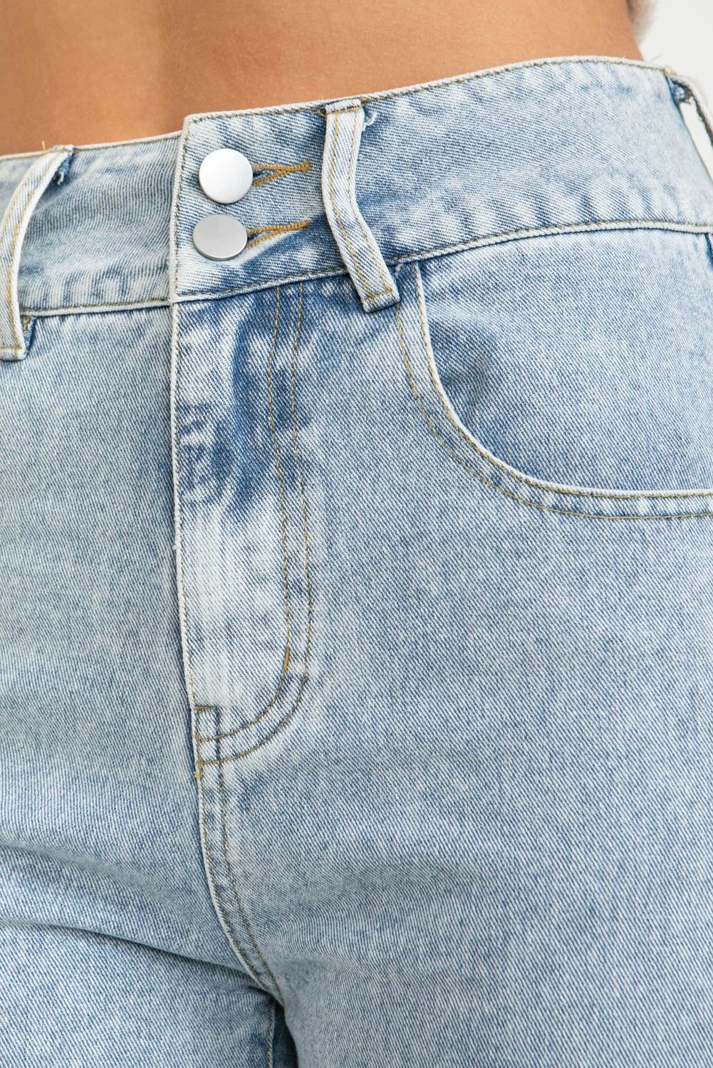 Eve Denim Pant by Summer Haus - Denim sold by Beach Bunny product image thumbnail 4