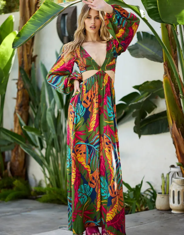 Jules Maxi Dress by Summer Haus - Multi sold by Beach Bunny