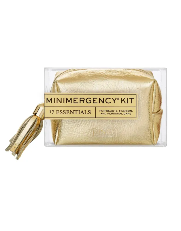 Metallic Tassel Minimergency Kit by Pinch Provisions - Gold made by Beach Bunny