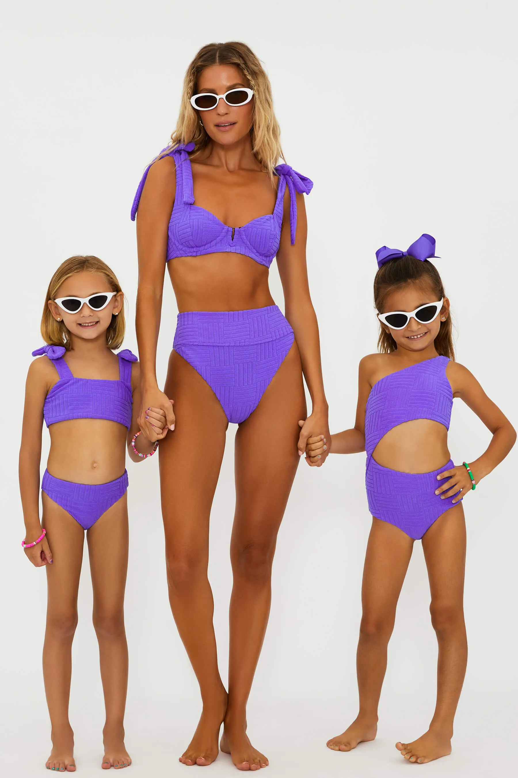 Blair Top Ultra Violet Terry sold by Beach Riot product image thumbnail 4