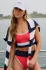 Emmy Bottom Americana Colorblock sold by Beach Riot