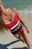 Emmy Bottom Americana Colorblock sold by Beach Riot